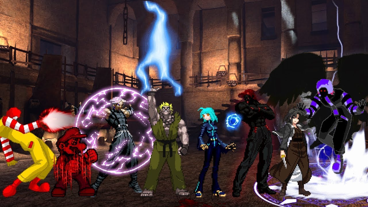 Ulises Ancient Donald Team vs AET's TWOH Team | KOF MUGEN