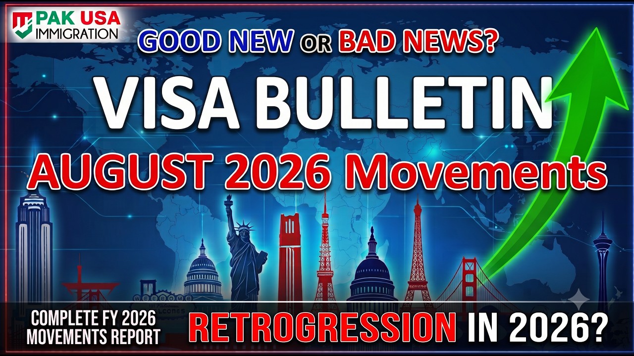 GOOD NEWS or BAD NEWS | Visa Bulletin August 2026 Progress Report | Visa Issuance Report FY 2026