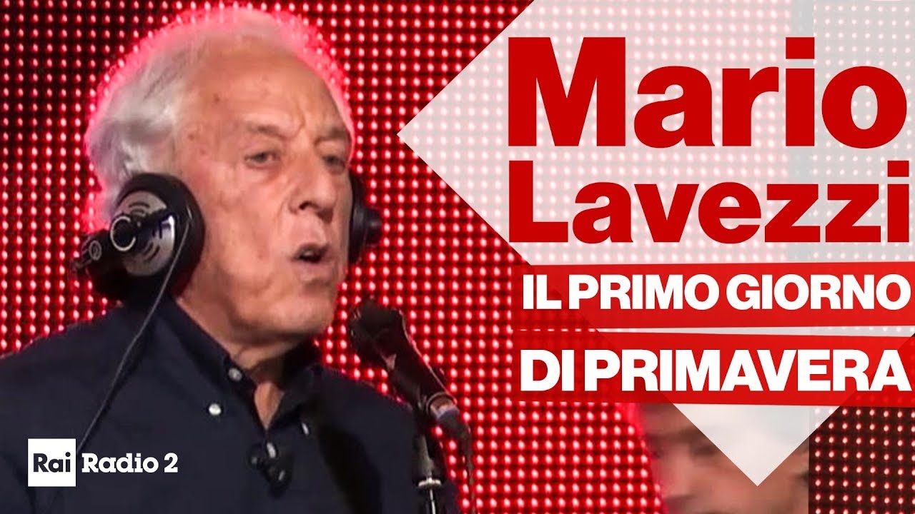 MARIO LAVEZZI dal vivo a Radio2 Social Club - 