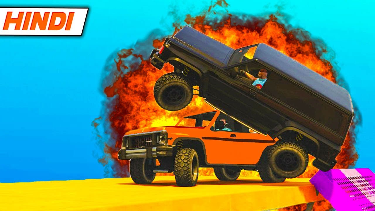 Funniest Parkour Race 😂 | GTA 5 Online Hindi Funny Moments @QuasarGames @GGMofficial