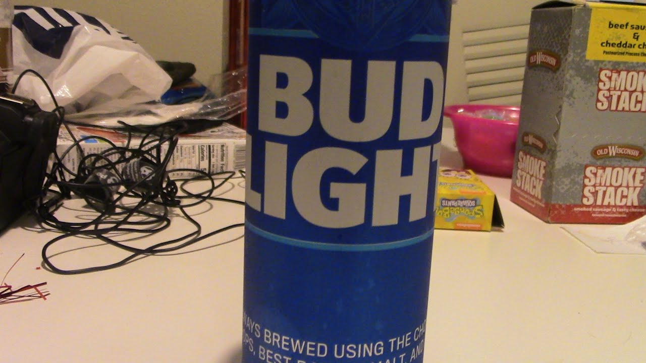 ASMR Drinking Bud Light