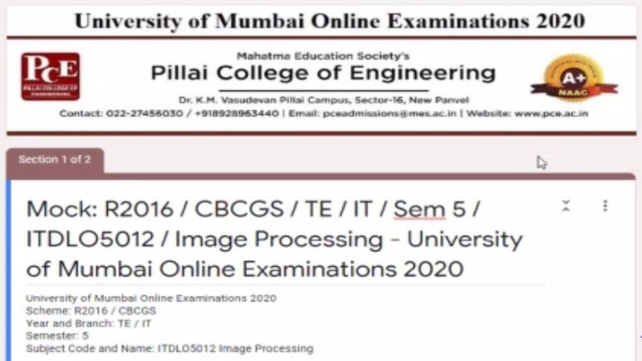 Google Form Settings for Conducting Online MCQs Based Examination   UoM Online Examinations 2020