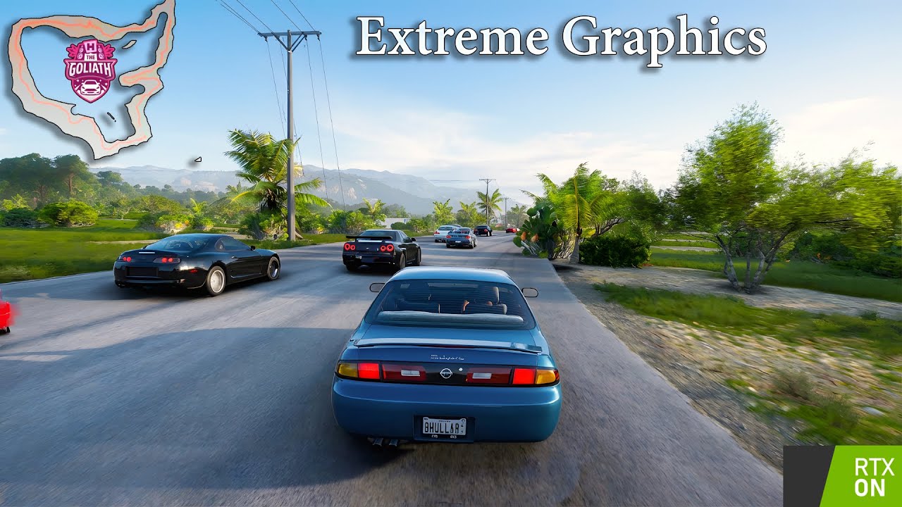 Goliath But 90s Cars | Forza Horizon 5 | No HUD Gameplay On RTX 4090 With Extreme Graphics