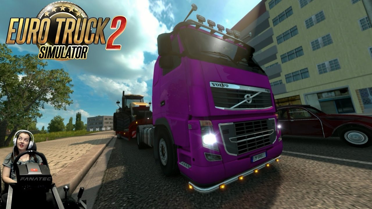 Привет Турция! - Euro Truck Simulator 2 на руле Fanatec CSL Elite + Моды