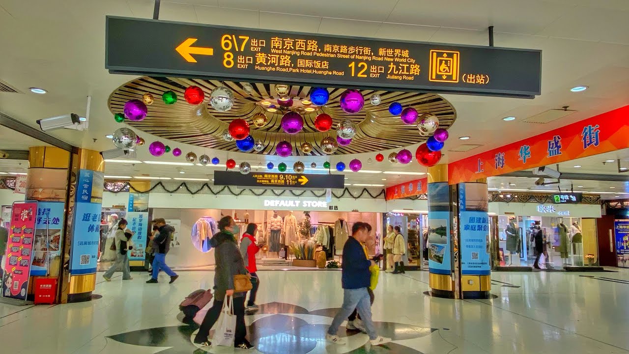 Explore People's Square Market: Shanghai Underground Gem