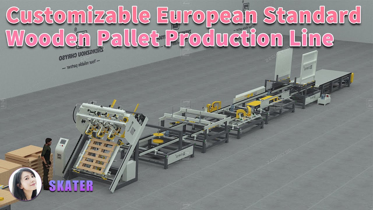 Customizable European Standard Wooden Pallet Production Line