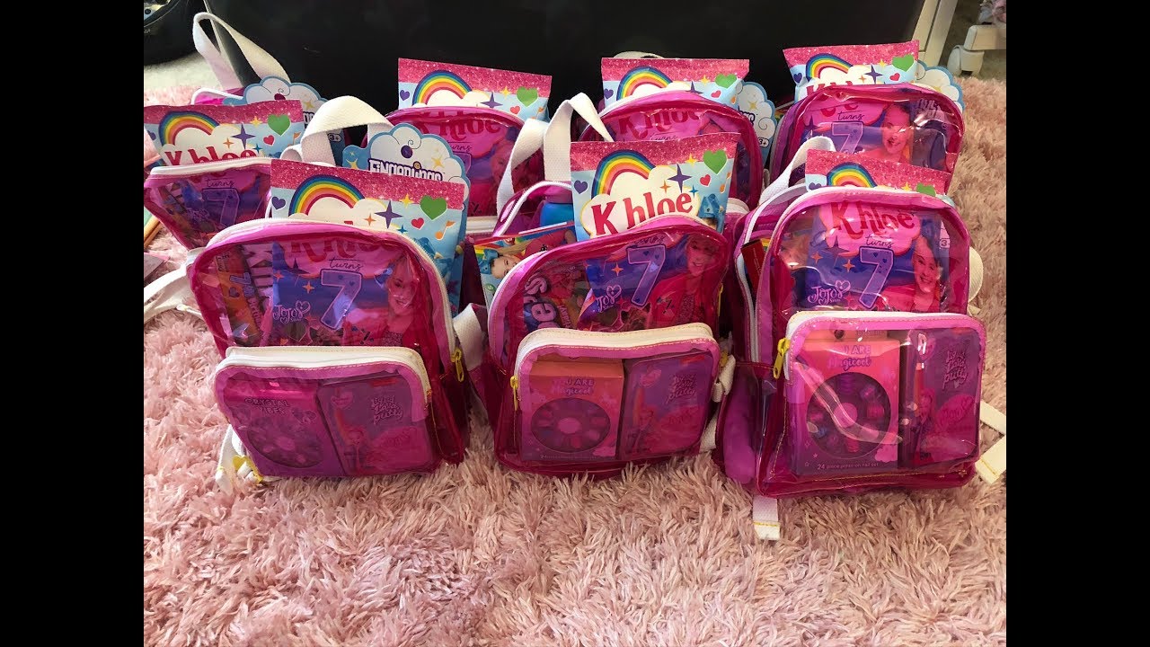Jojo Siwa Party favor ideas!!!