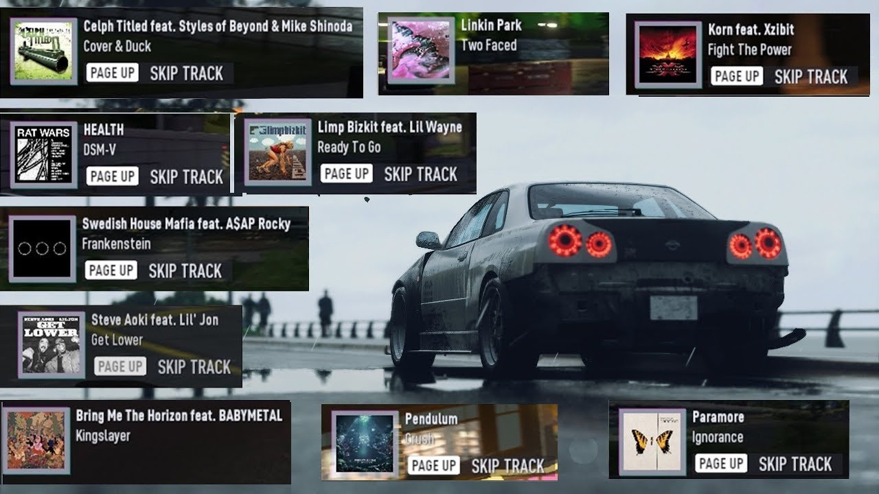 NFS Unbound - Alternate Waves mod showcase part 2 (soundtrack mod)