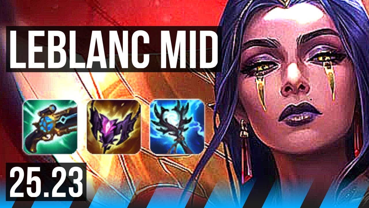 LEBLANC vs AKALI (MID) | KR Master | 25.23