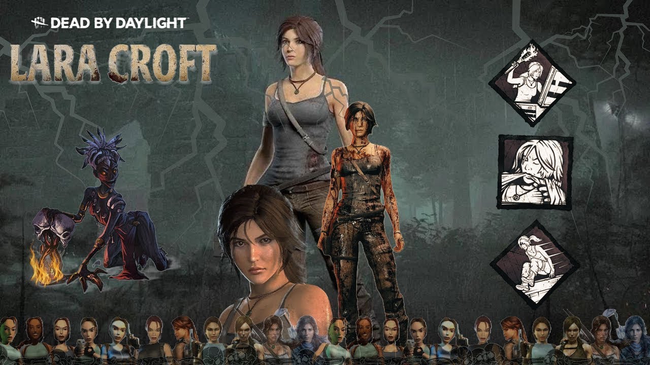 Dead by Daylight - Survival Gameplay with LARA CROFT (24)