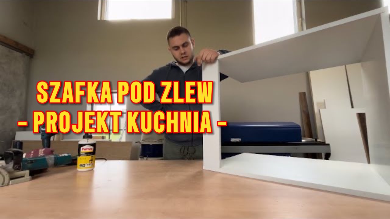 SZAFKA POD ZLEW - JAK WYKONAĆ? - PROJEKT KUCHNIA