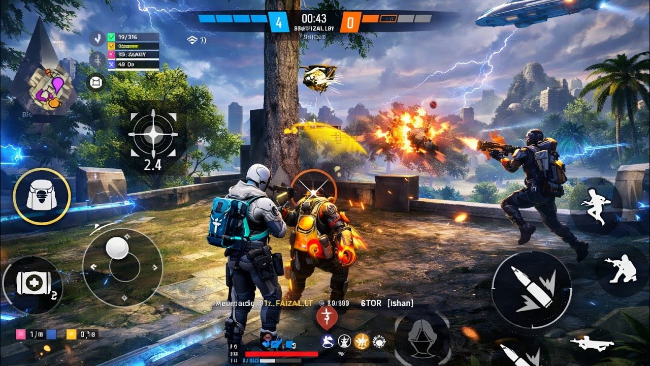 Free Fire CS Ranked 🔥 Pro Squad Domination | Epic Gunfight Gameplay 😱