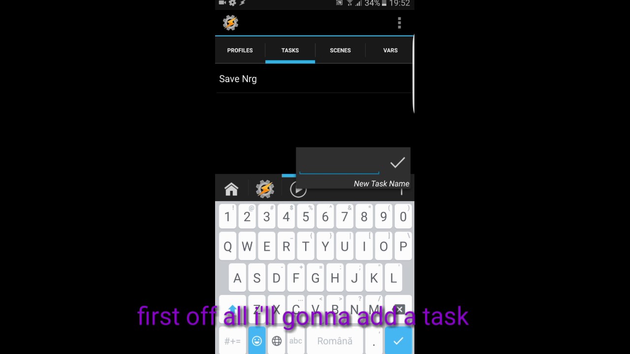 Tasker Profile 2017