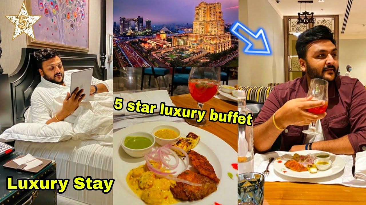 A day in a Most Luxurious 5 star Hotel || Luxurious 5 star buffet || ITC Royal Bengal || best offer