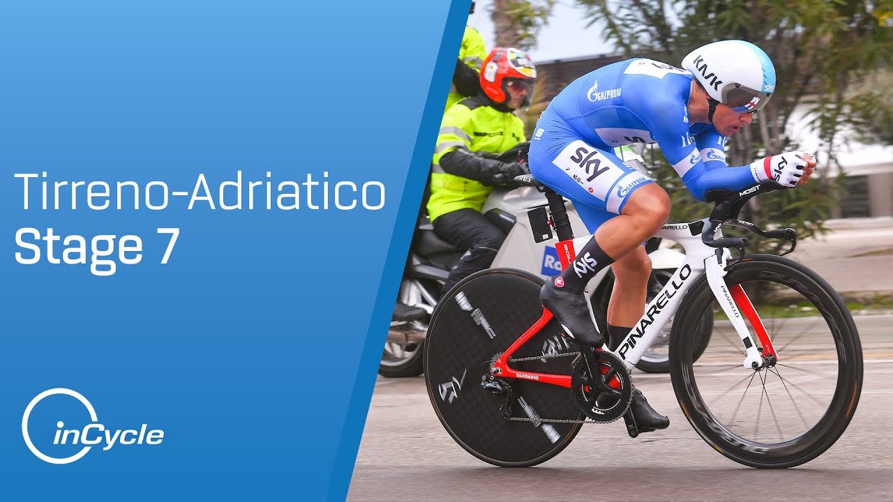 Tirreno-Adriatico 2018 | Stage 7 Highlights | inCycle