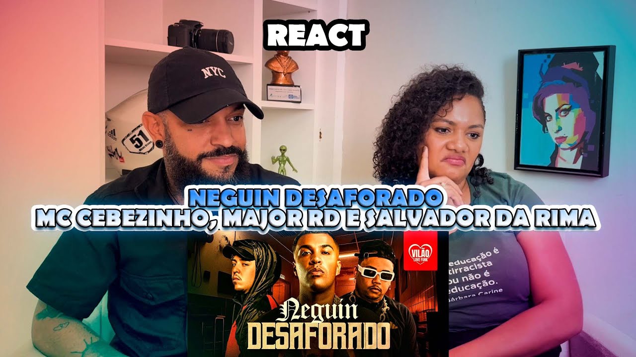 MC Cebezinho, Major RD e Salvador da Rima - Neguin Desaforado | NA ATIVIDADE REACT #925