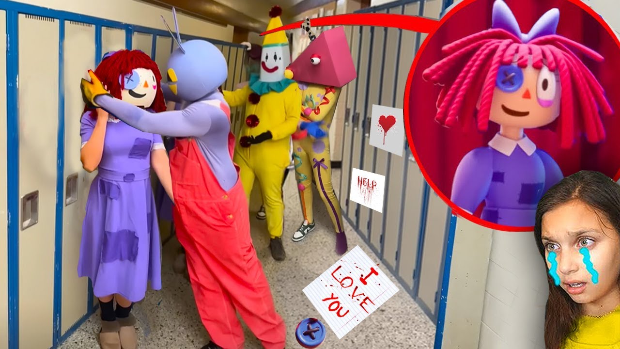 😥 СВИДАНИЕ РАГАТЫ в ШКОЛЕ ДО СЛЁЗ.. В РЕАЛЬНОЙ ЖИЗНИ ПОМНИ ИСТОРИЯ 😱 digital circus 2 цифровой цирк