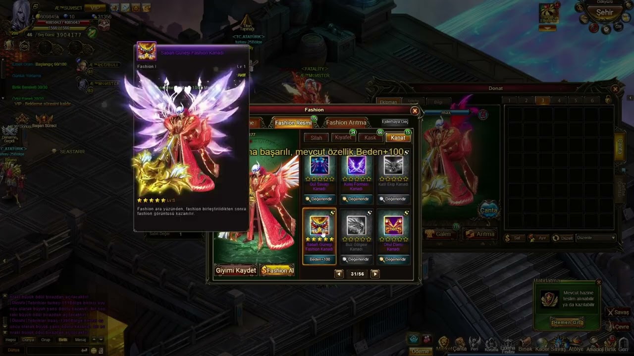 LEGEND ONLİNE &AElig;&trade;SƲИSƐƬ 45G&Uuml;NL&Uuml;K BİRİKİM