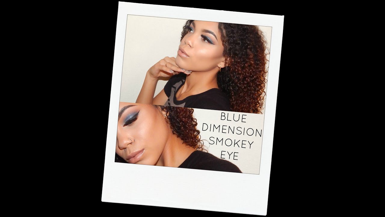 Tutorial: Blue Dimension Smokey Eye