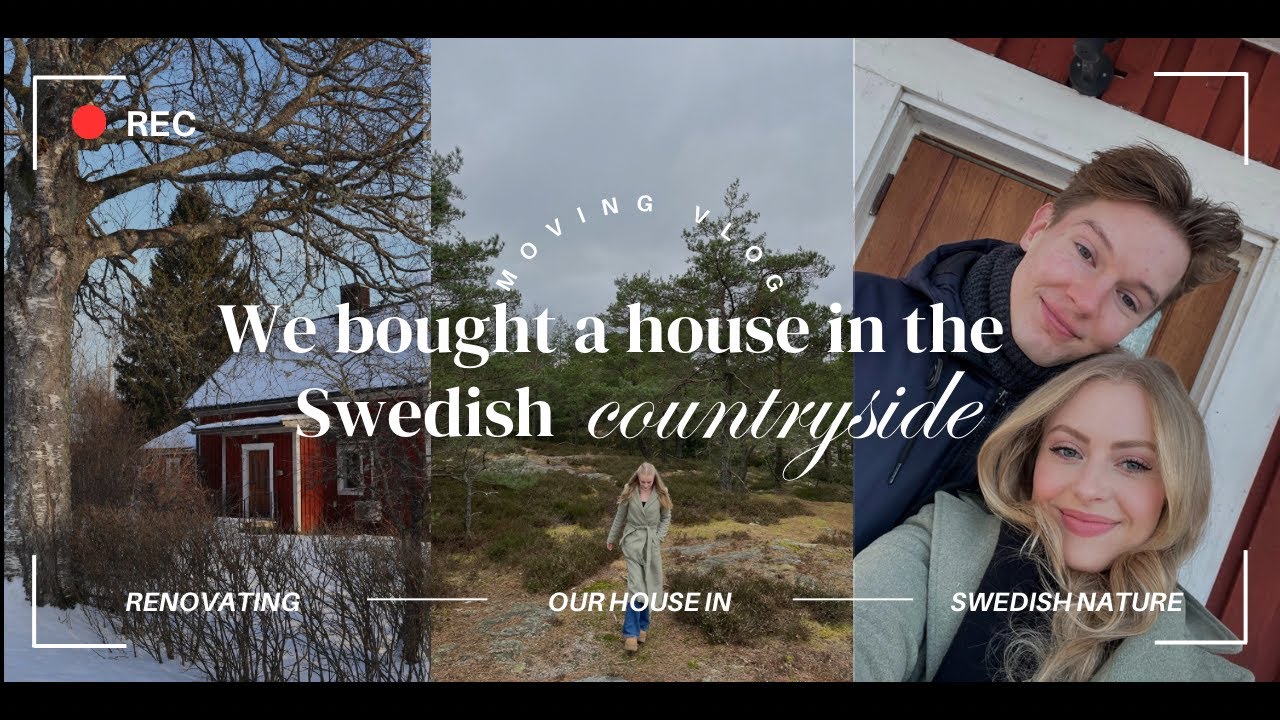 We moved to Sweden! 🌲🫎 Buying and renovating an old house in the Swedish countryside - entry 0