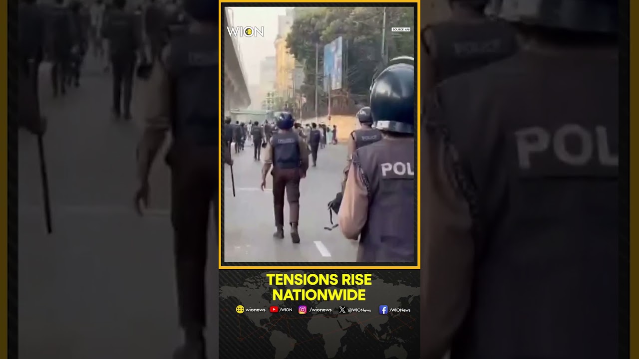 Fresh Protests Erupt in Dhaka Ahead of Bangladesh&rsquo;s High-Stakes National Polls | WION