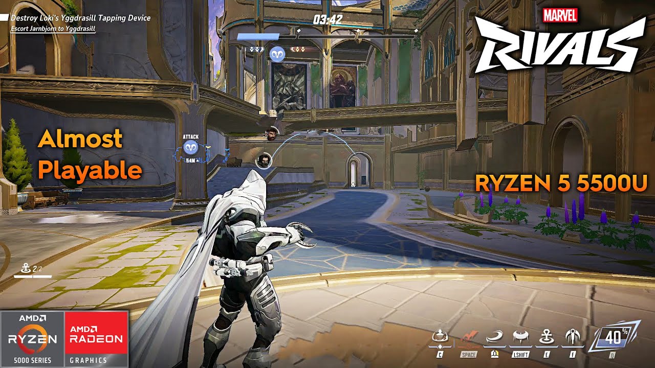 MARVEL RIVALS SEASON 1.5 - RYZEN 5 5500U - 16GB RAM