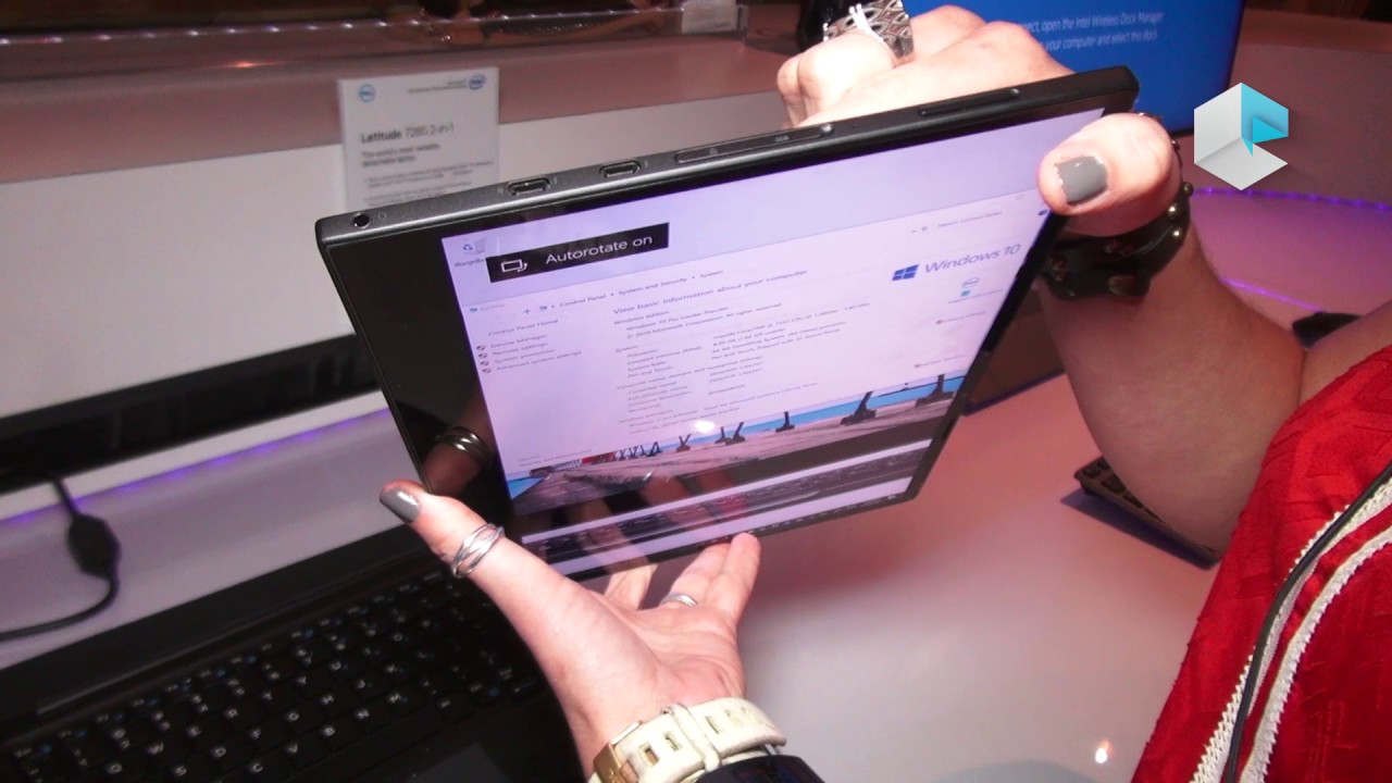 DELL Latitude 7285 2in1 with wireless charging pad