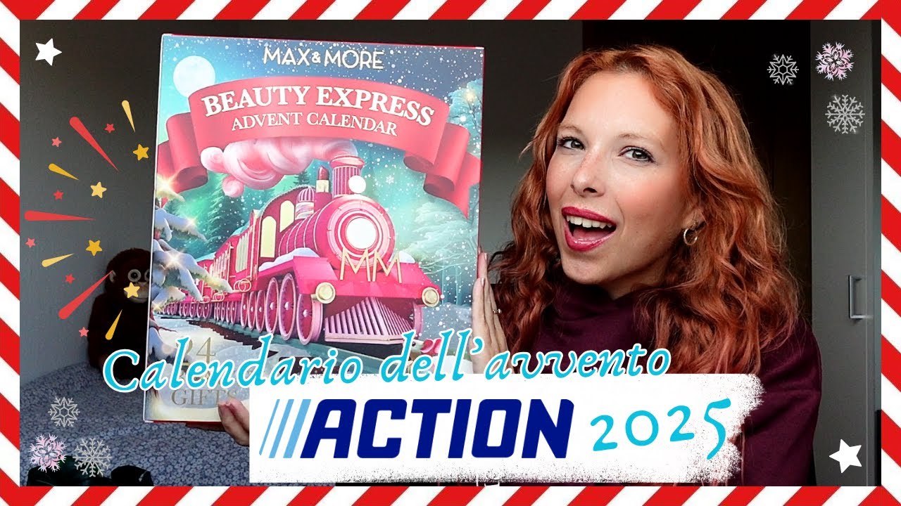 APRO il calendario dell’AVVENTO ACTION MAKE-UP 😍​ Sono senza parole!!