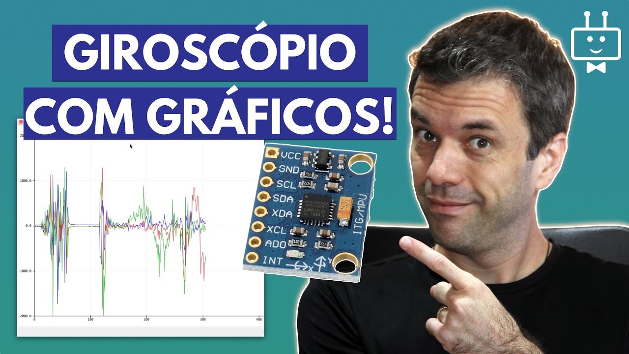 Como medir ACELERAÇÃO com ARDUINO | TUTORIAL MPU-6050 e Arduino Serial Plotter