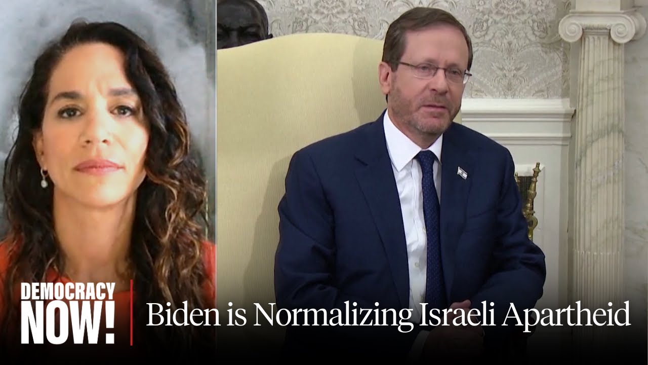 Palestinian Attorney Noura Erakat: The U.S. Is Normalizing Apartheid by Hosting Israel's President