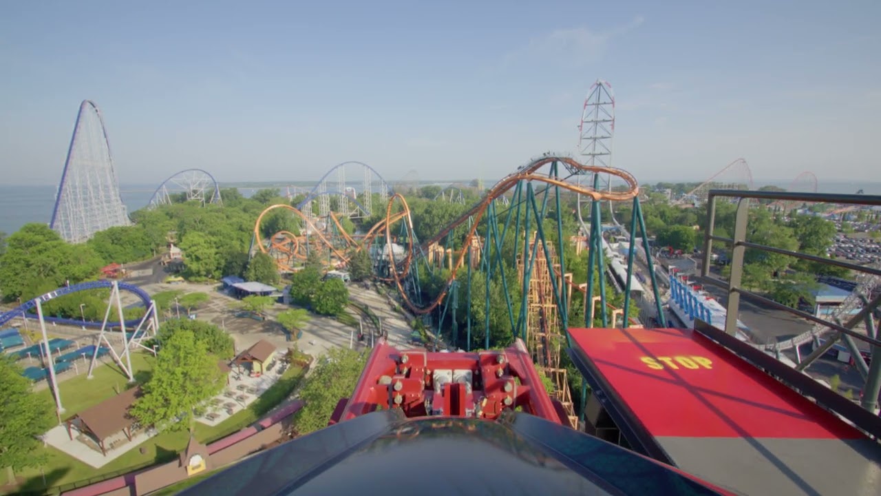 Sirens Curse  POV #jaydasadventures #rollercoaster #sirenscurse #cedarpoint #amusementpark