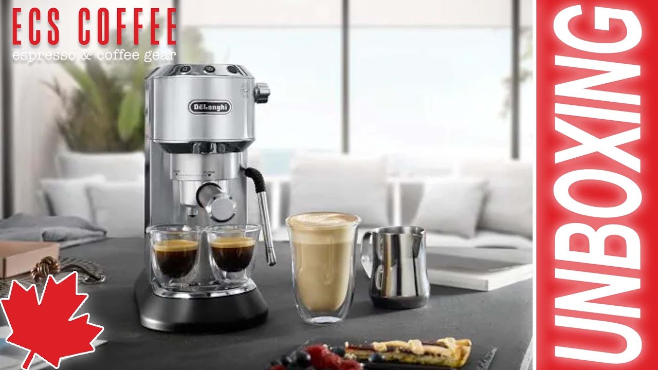 DeLonghi посвящает искусству РАСПАКОВКУ! | EC885M