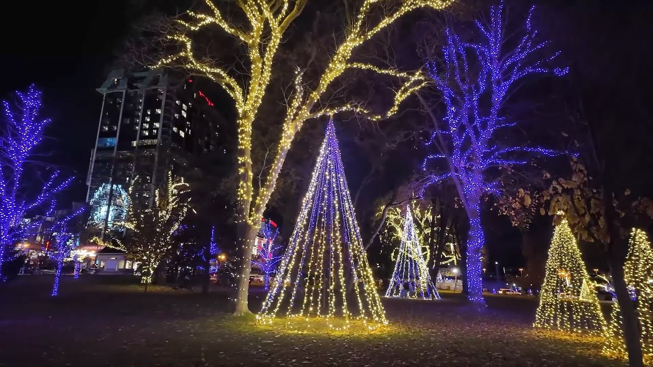 Matthew com imagens do Festival of Lights em Niagara Falls - Dec.06_25 - #8
