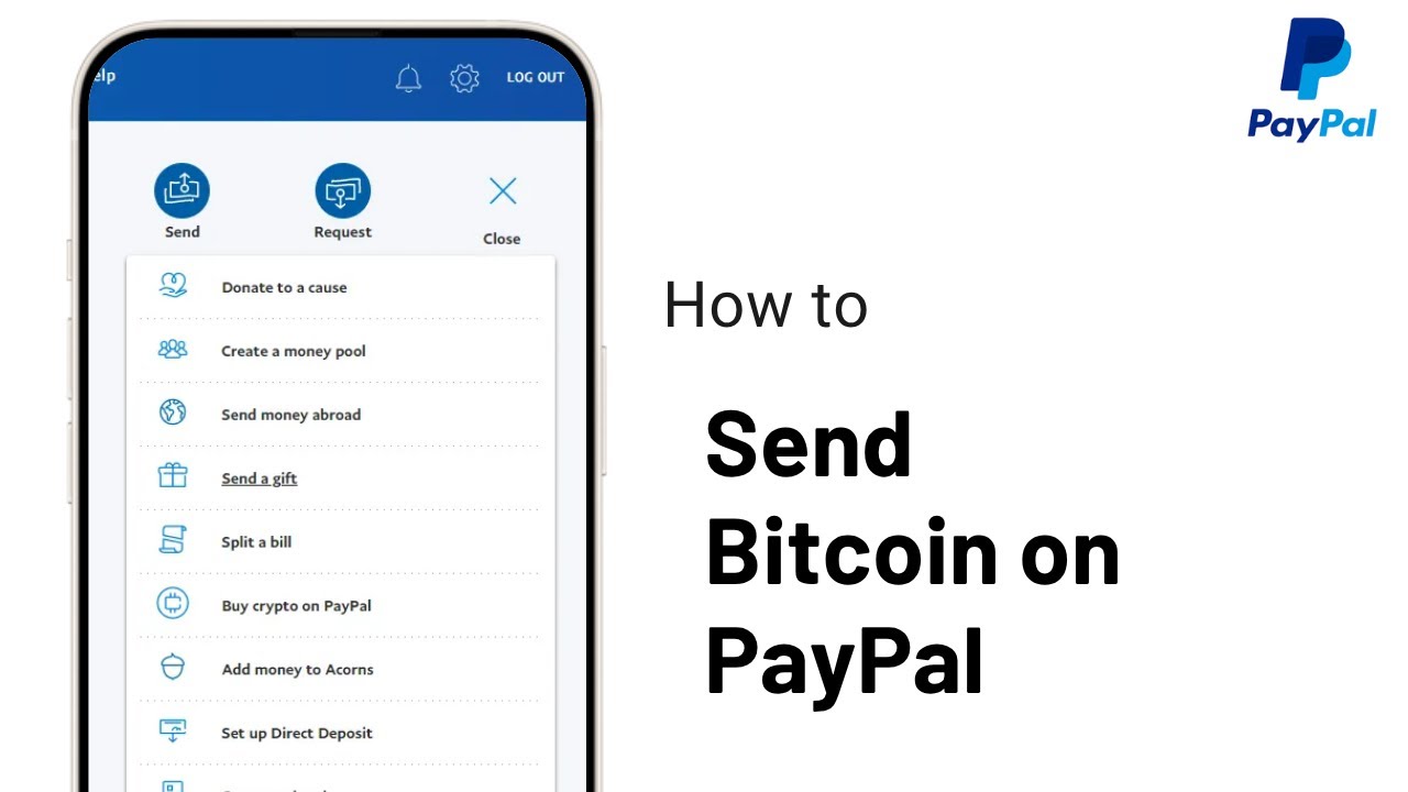 How to Send Bitcoin on PayPal to Another Wallet