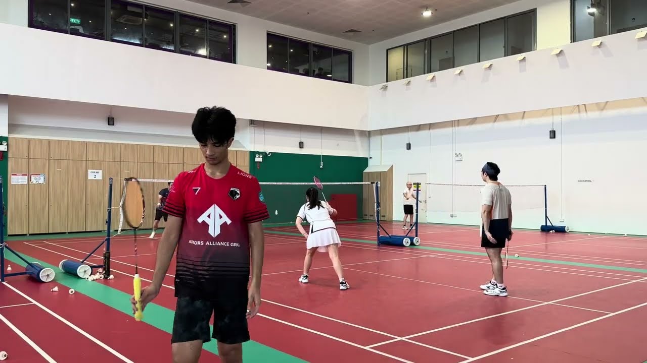 Badminton - Brandon/Melson VS Aug/SeeYin 