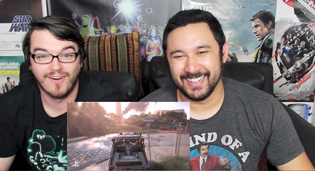 UNCHARTED 4: A Thief's End Gameplay Demo (Trailer)  - E3 2015 REACTION & REVIEW!!!