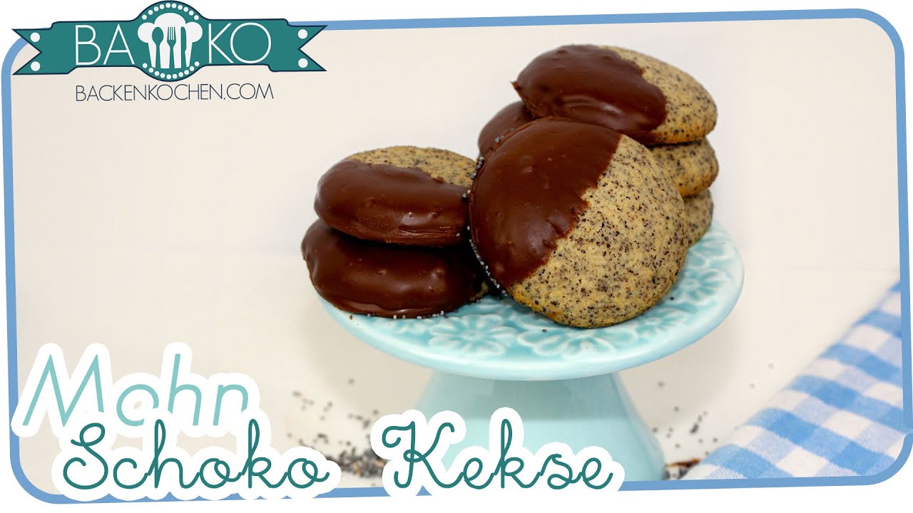 Mohnkekse mit Schokolade / BaKO