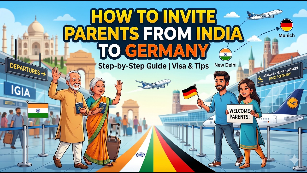 How to Invite Parents from India to Germany | Verpflichtungserkl&auml;rung Explained (Munich Guide)