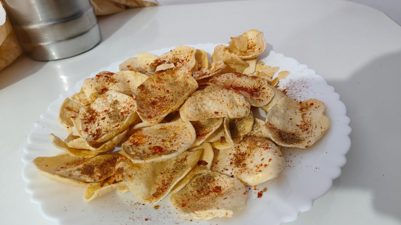 Crispy Aloo Papad Recipe at Home | Easy Homemade Potato Papad