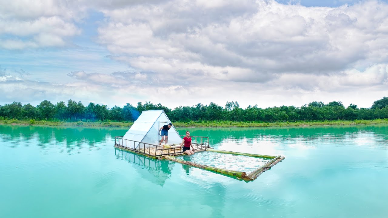 We Built a Floating House From Scratch!