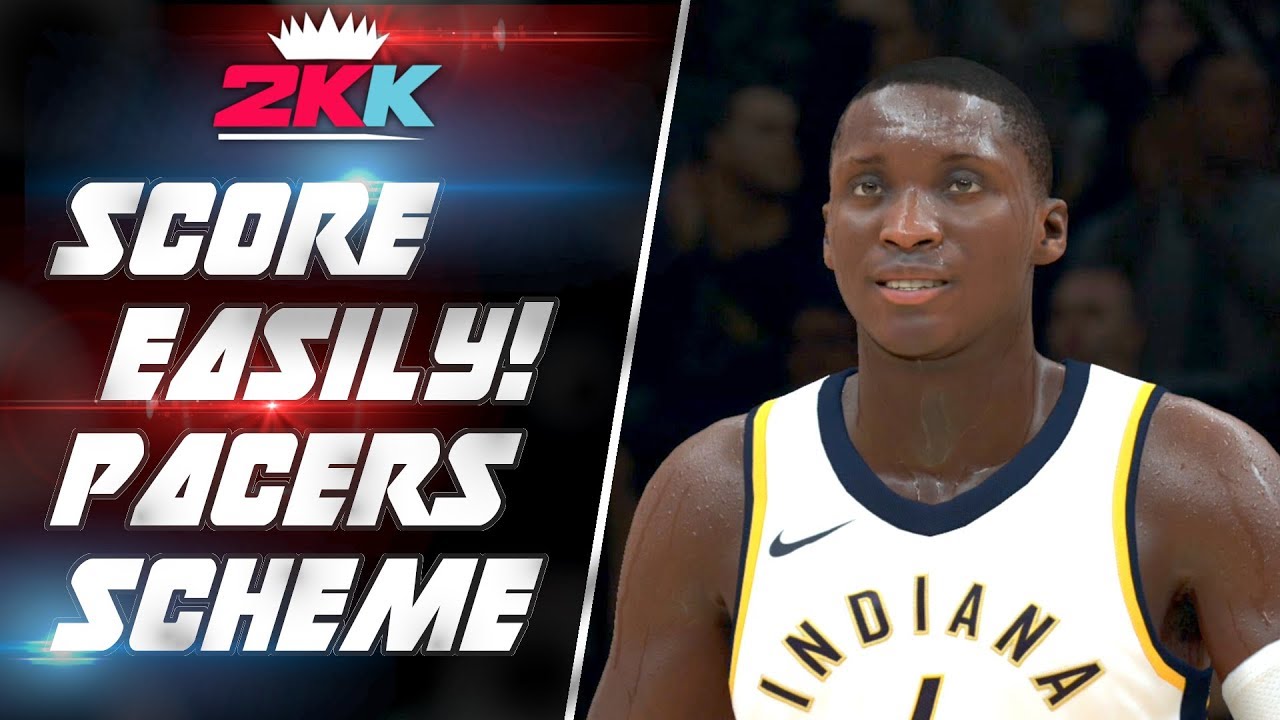 NBA 2K18 Tutorial - How To Score Easily Online! - Pacers Offense Scheme (Spurs Playbook Tips)