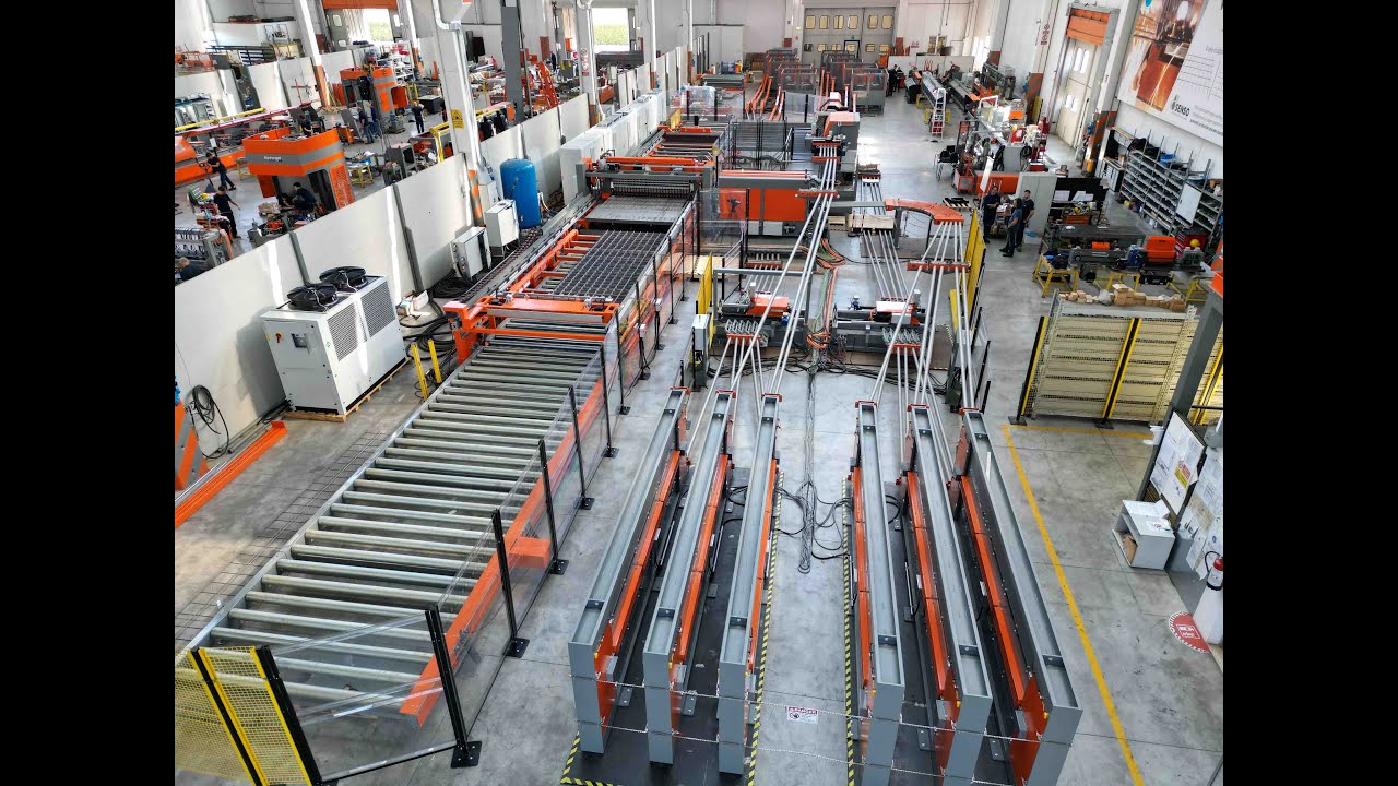 VERSA LINE CC UN.O. 2750/9 - SENSO - Mesh welding plant - Schnell Spa