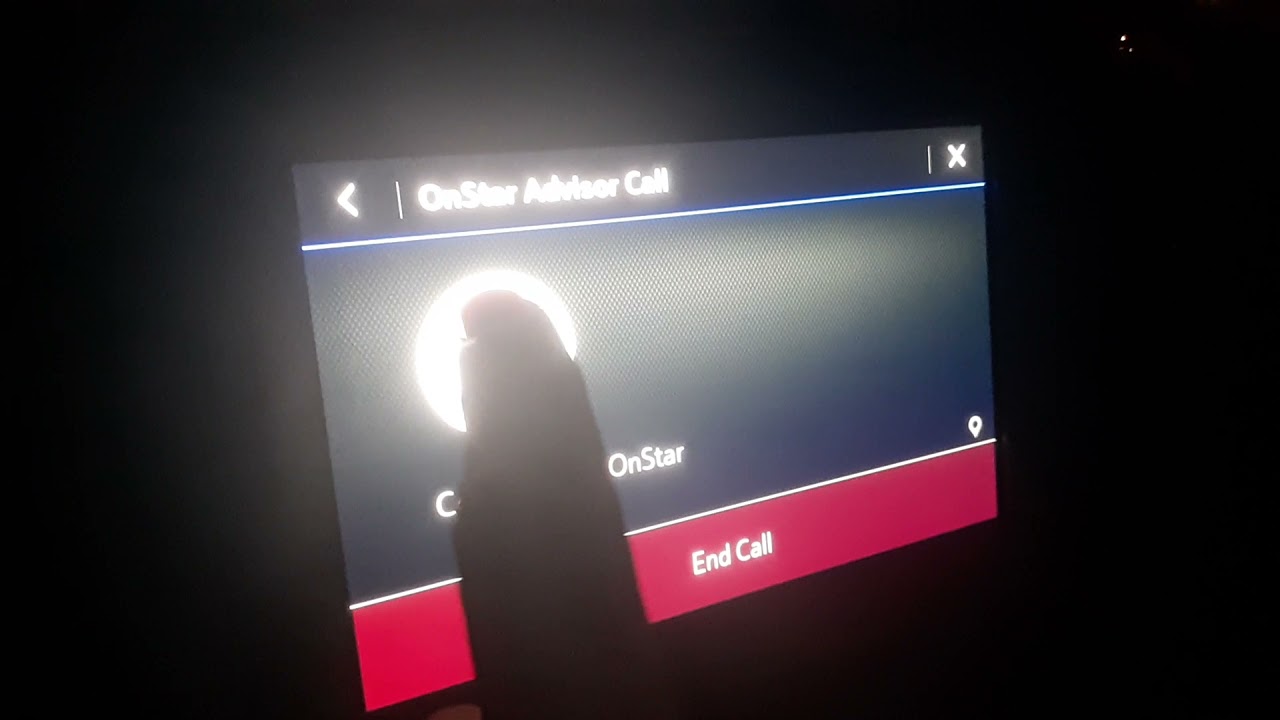 Tracking Santa thru Onstar 🎅 (I forgot it's voice command )😂