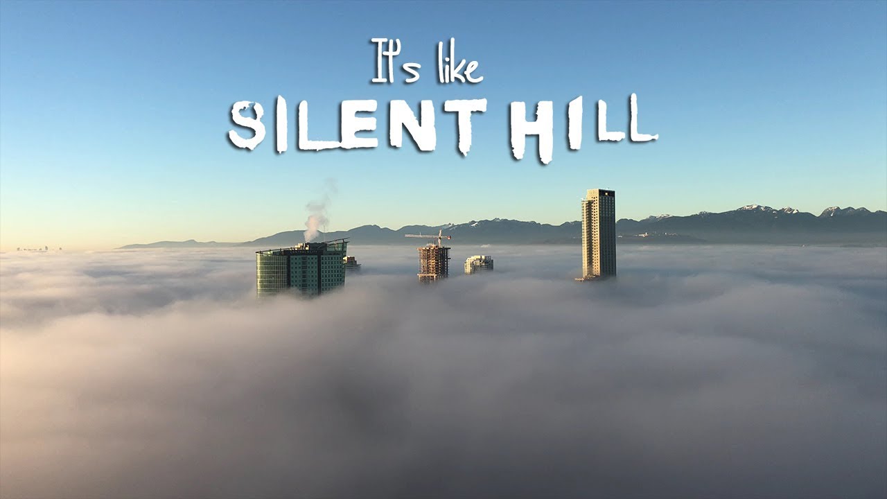 City Under A Thick Fog (AMAZING VIEW)