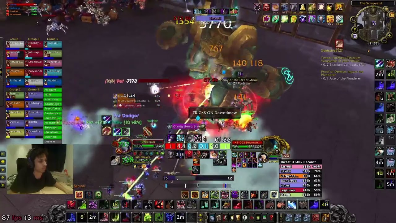 Ulduar Speedrun 52:50 - Legaluwu - UH DK - BETA CUCK EBON PLAGUEBRINGER SUPPORTS 1# EVILFACE DADDYDK