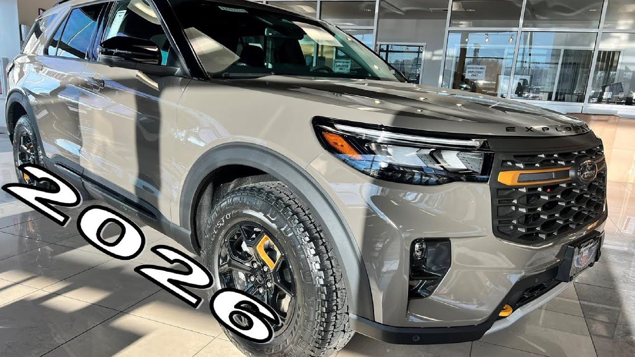 Ford Explorer 2026 Caracteristicas Review Suv Resumen Ficha Tecnica Detalles Interior Exterior