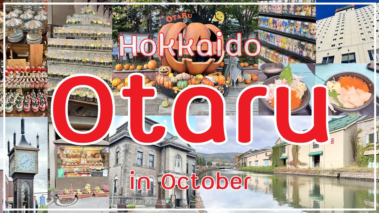 Hokkaido Road Trip Day3 in Japan Vlog | Autumn in Hokkaido | Otaru in October | Autumn in Otaru