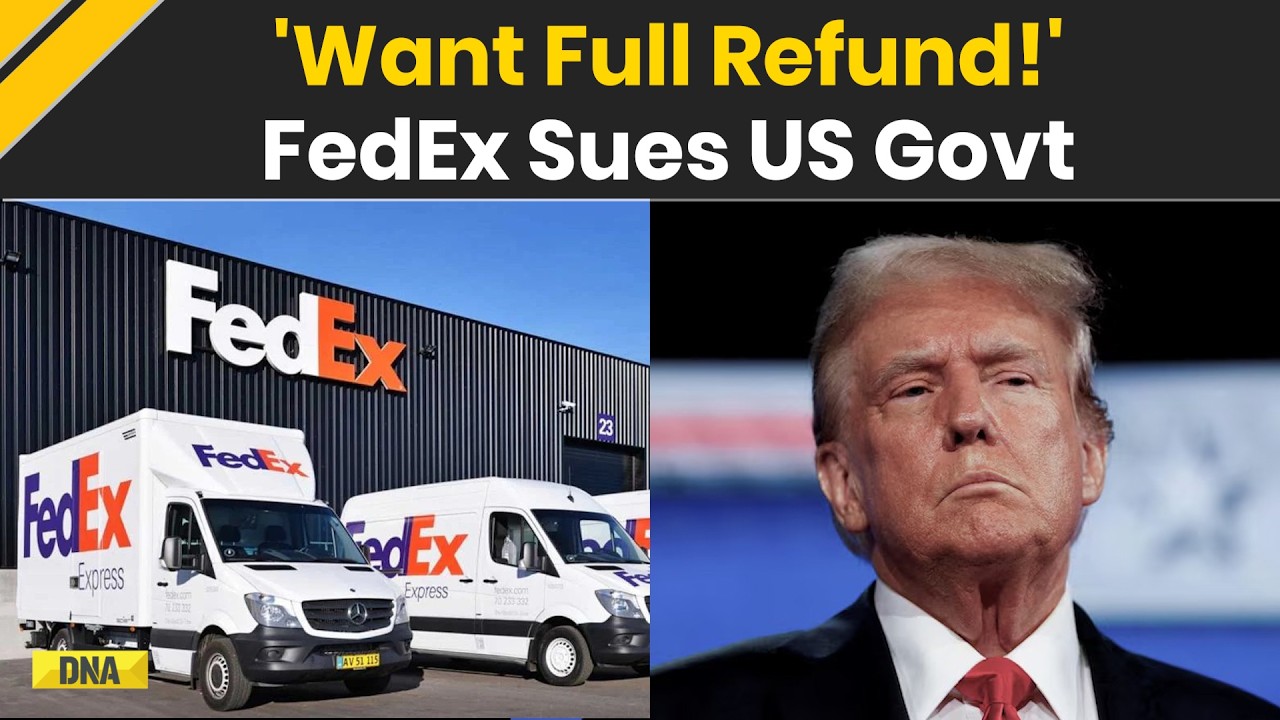 Trump News: FedEx Sues US Government For Trump Tariff Refund After Supreme Court Ruling | US News