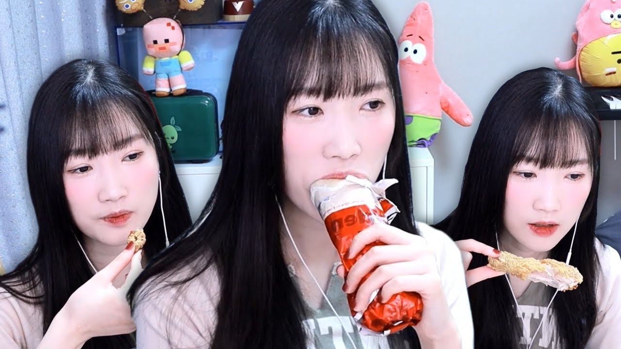 KFC 트위스터 박스 먹방!! 냠냠🍟