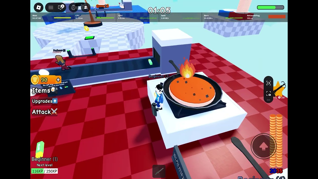 Pancakes Tower Battles! Roblox Game Played By Rayan And Hareem On 22 February 2026